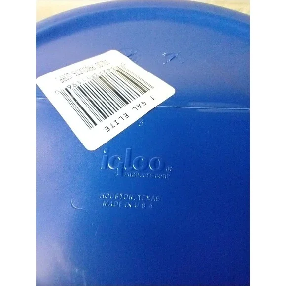 IGLOO Elite 1 Gallon Water Cooler Jug Hot Cold Thermos - Picture 14 of 15